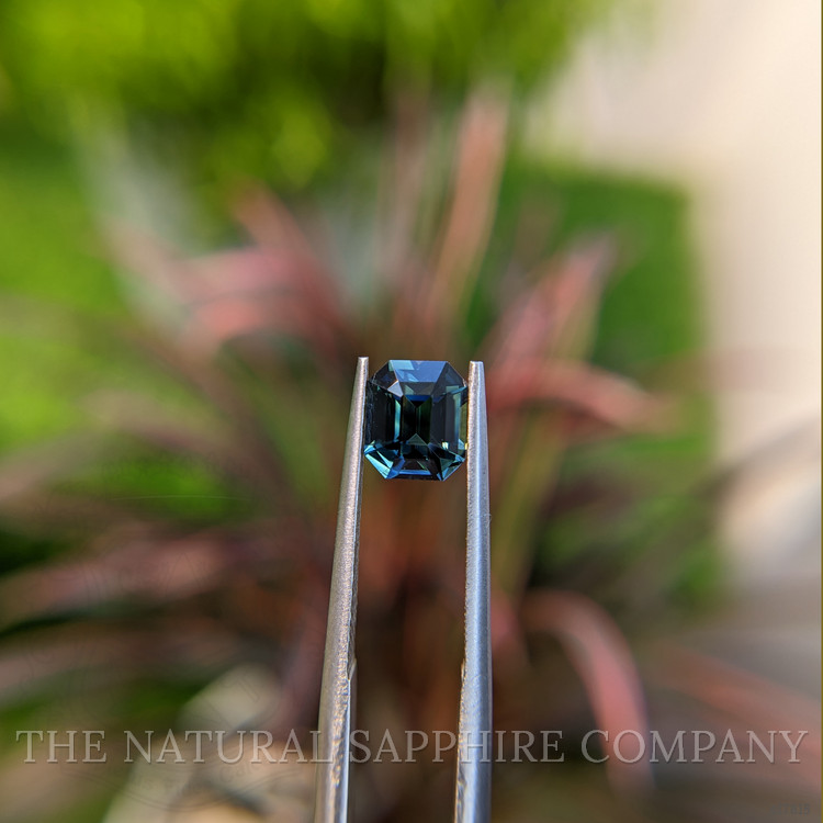 1.55 Ct. Bluish Green Sapphire from Madagascar