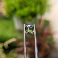 2.11 Ct. Bi Color Sapphire from Ceylon (Sri Lanka) Life Style