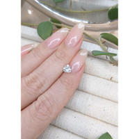 0.63 Ct. White Sapphire from Montana Life Style