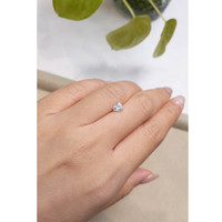 0.63 Ct. White Sapphire from Montana Life Style