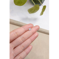 0.63 Ct. White Sapphire from Montana Life Style