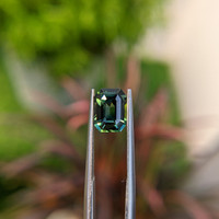2.24 Ct. Yellowish Green Sapphire from Madagascar Life Style