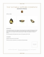 2.02 Ct. Sapphire from Ceylon (Sri Lanka) Appraisal
