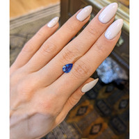 2.03 Ct. Blue Sapphire from Ceylon (Sri Lanka) Life Style