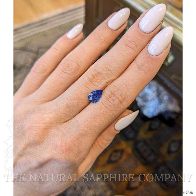 2.03 Ct. Blue Sapphire from Ceylon (Sri Lanka)