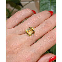 6.03 Ct. Yellow Sapphire from Ceylon (Sri Lanka) Life Style