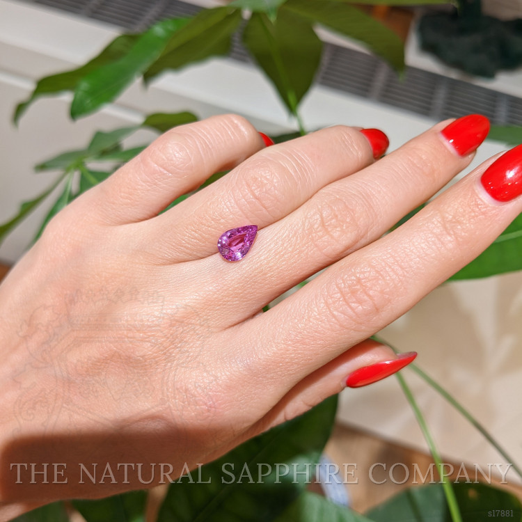 2.04 Ct. Pink Sapphire from Ceylon (Sri Lanka)