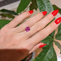 2.05 Ct. Pink Sapphire from Ceylon (Sri Lanka) Life Style
