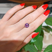 2.17 Ct. Purple Sapphire from Ceylon (Sri Lanka) Life Style