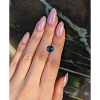 3.20 Ct. Bluish Green Sapphire from Ceylon (Sri Lanka) Life Style