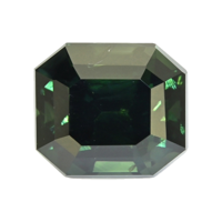 1.96 Ct. Green Sapphire from Africa Video