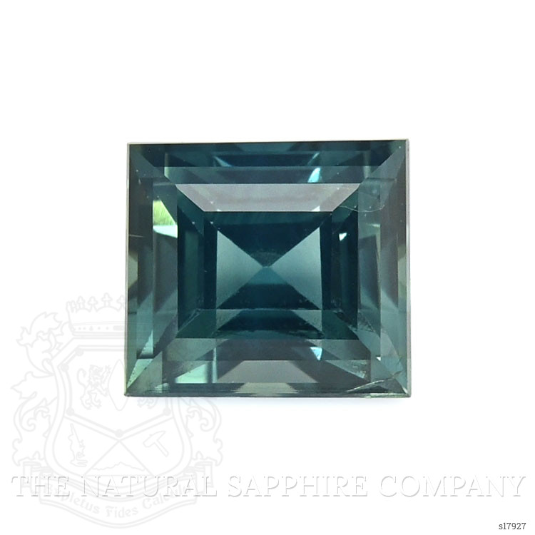 0.88 Ct. Bluish Green Sapphire from Africa