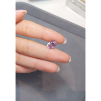 5.05 Ct. Purplish Pink Sapphire from Ceylon (Sri Lanka) Life Style