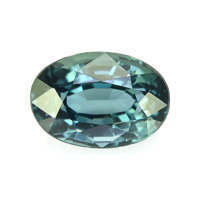 0.72 Ct. Bluish Green Sapphire from Africa Video