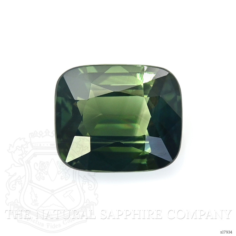 0.98 Ct. Green Sapphire from Africa