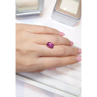 3.54 Ct. Pink Sapphire from Madagascar Life Style