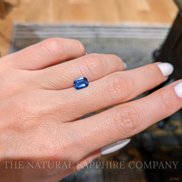 1.25 Ct. Blue Sapphire from Ceylon (Sri Lanka)