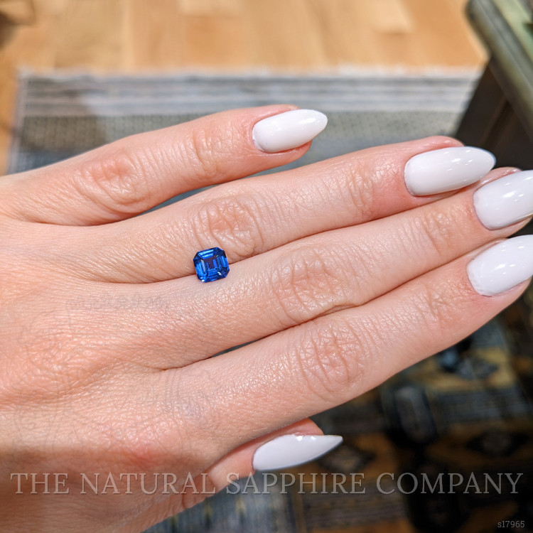 1.06 Ct. Blue Sapphire from Ceylon (Sri Lanka)