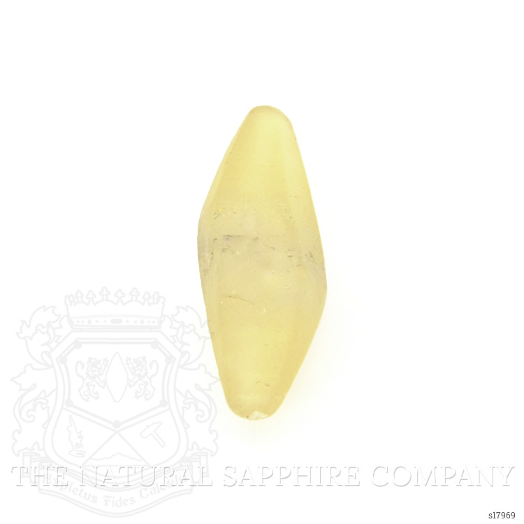 15.45 Ct. Yellow Sapphire Crystal from Ceylon (Sri Lanka)
