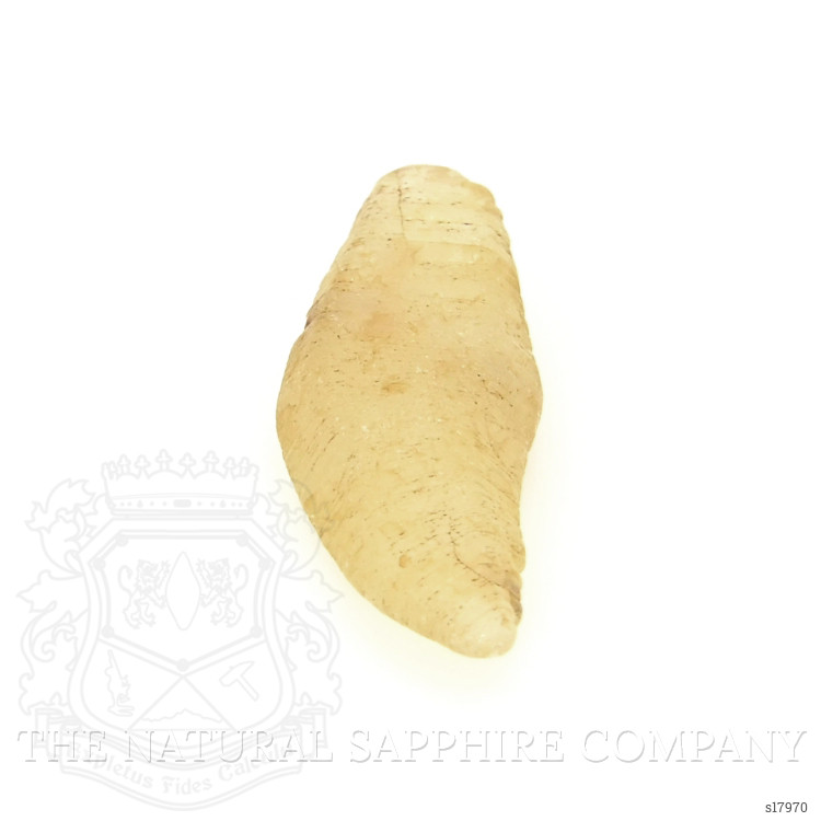 15.26 Ct. Yellow Sapphire Crystal from Ceylon (Sri Lanka)