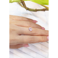 1.36 Ct. Pink Sapphire from Madagascar Life Style