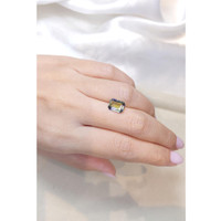 2.58 Ct. Bi Color Sapphire from Madagascar Life Style