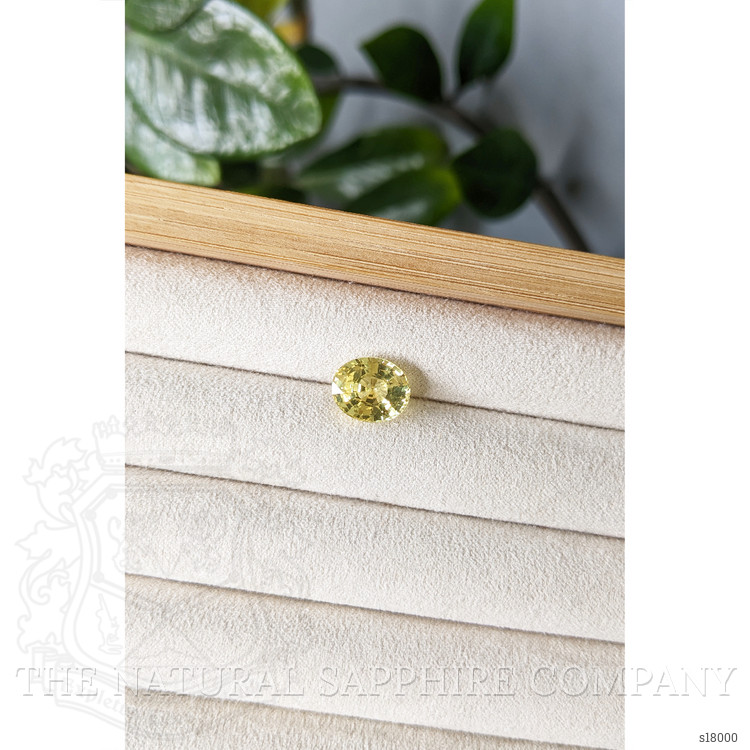5.10 Ct. Yellow Sapphire from Madagascar