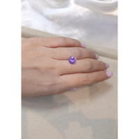 3.10 Ct. Purple Sapphire from Ceylon (Sri Lanka) Life Style