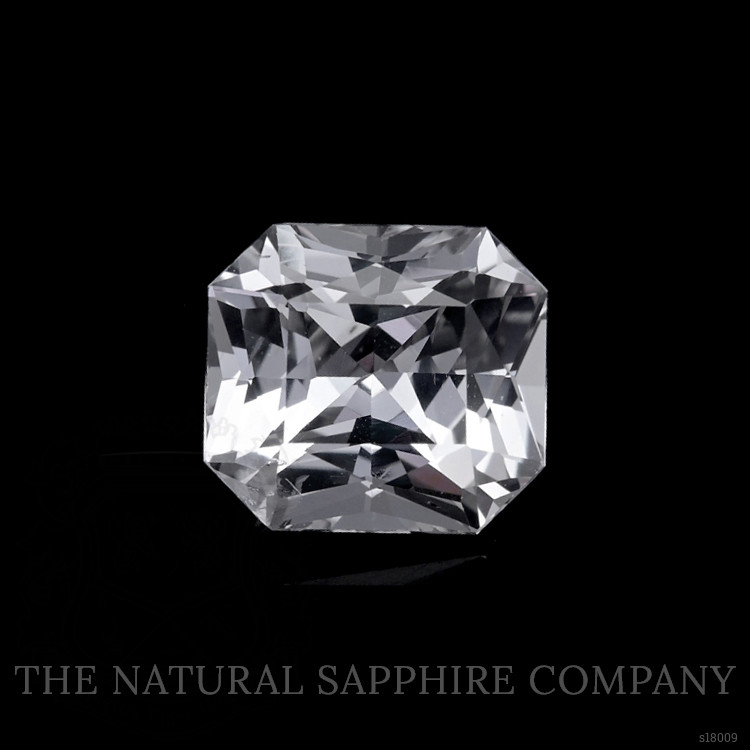 3.28 Ct. White Sapphire from Ceylon (Sri Lanka)
