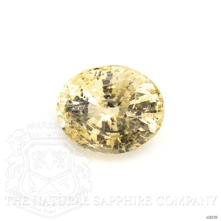 2.21 Ct. Yellow Sapphire from Ceylon (Sri Lanka)