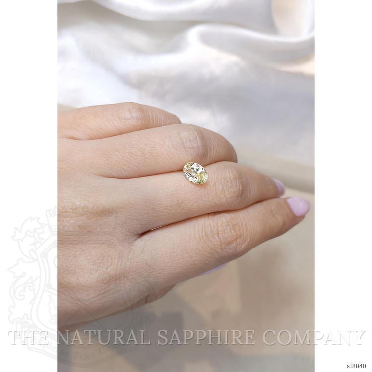 1.88 Ct. Yellow Sapphire from Ceylon (Sri Lanka)