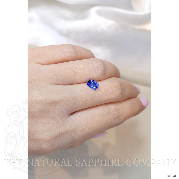 1.08 Ct. Blue Sapphire from Ceylon (Sri Lanka)