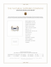1.55 Ct. Sapphire from Madagascar Scan Report