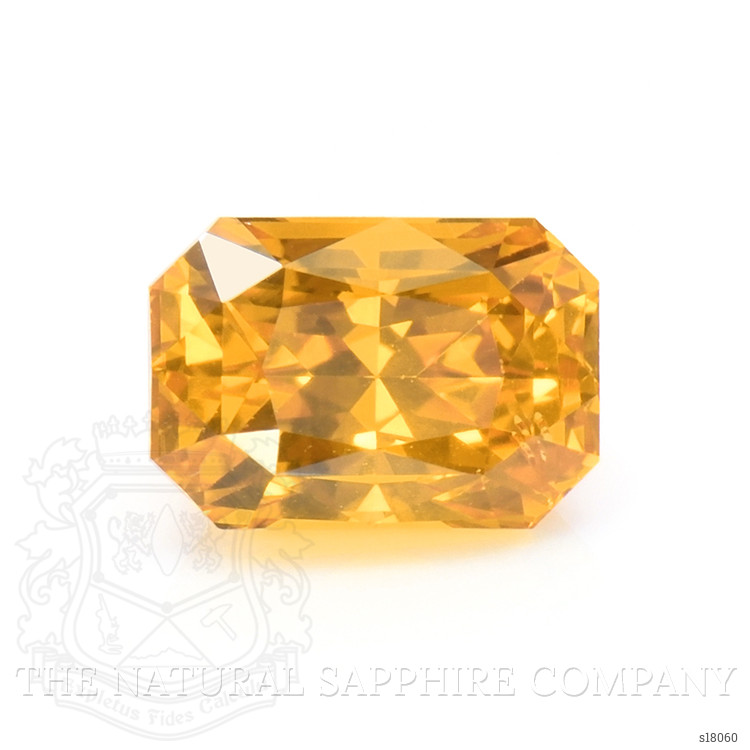 2.07 Ct. Yellowish Orange Sapphire from Ceylon (Sri Lanka)