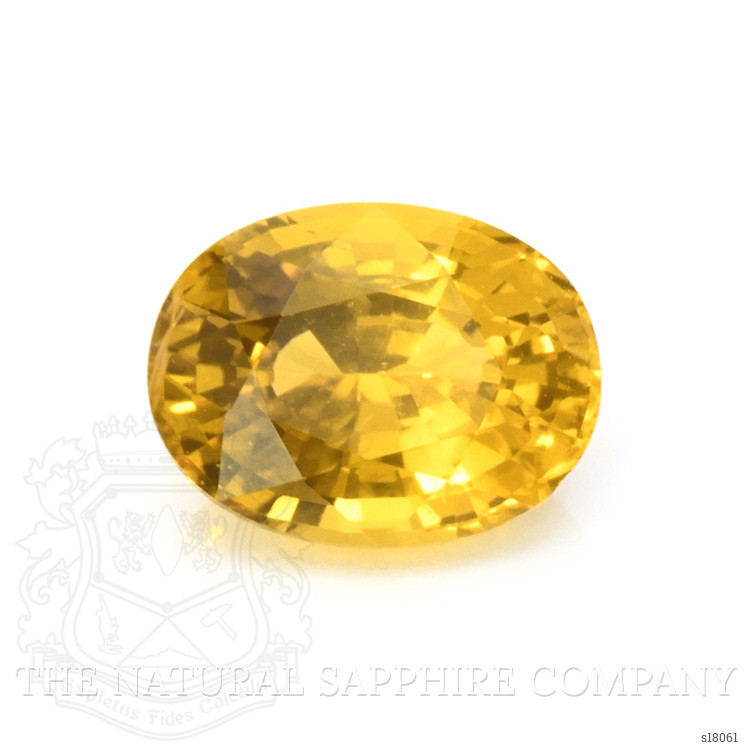 1.69 Ct. Yellow Sapphire from Ceylon (Sri Lanka)