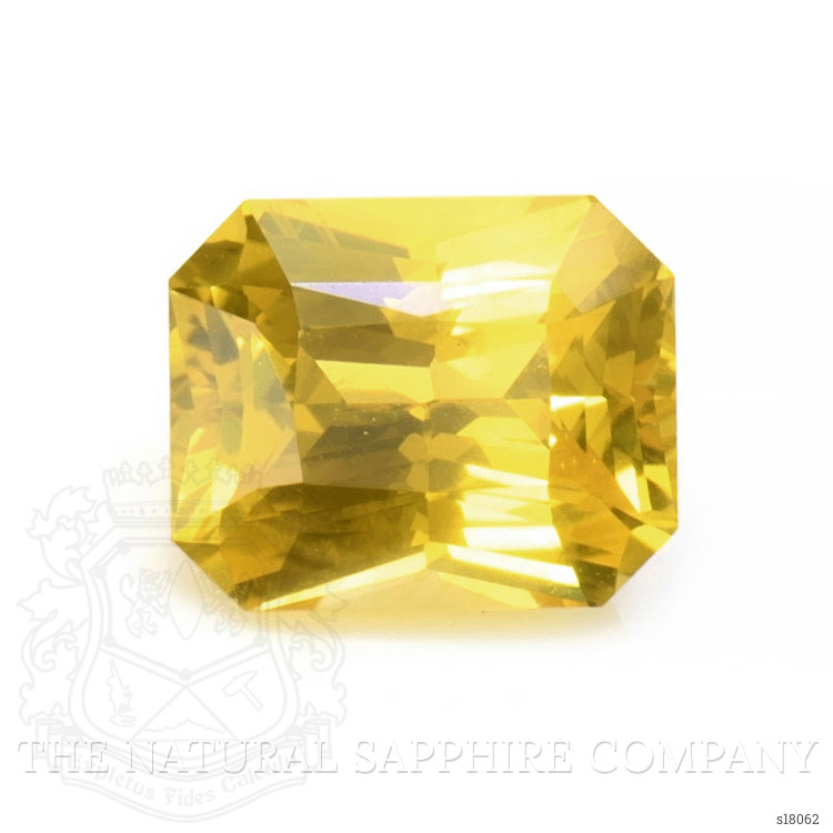2.95 Ct. Yellow Sapphire from Ceylon (Sri Lanka)