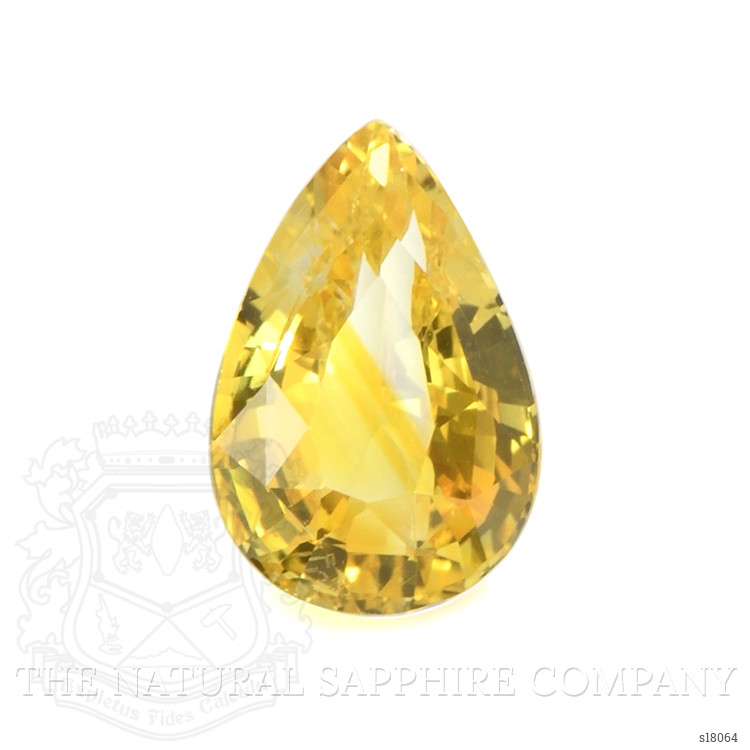 2.11 Ct. Yellow Sapphire from Ceylon (Sri Lanka)