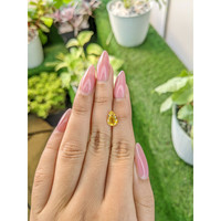 2.11 Ct. Yellow Sapphire from Ceylon (Sri Lanka) Life Style