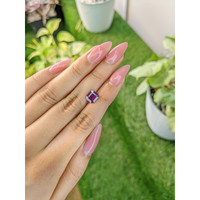 2.08 Ct. Purple Sapphire from Ceylon (Sri Lanka) Life Style
