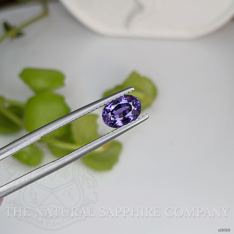 1.60 Ct. Purple Sapphire from Ceylon (Sri Lanka)