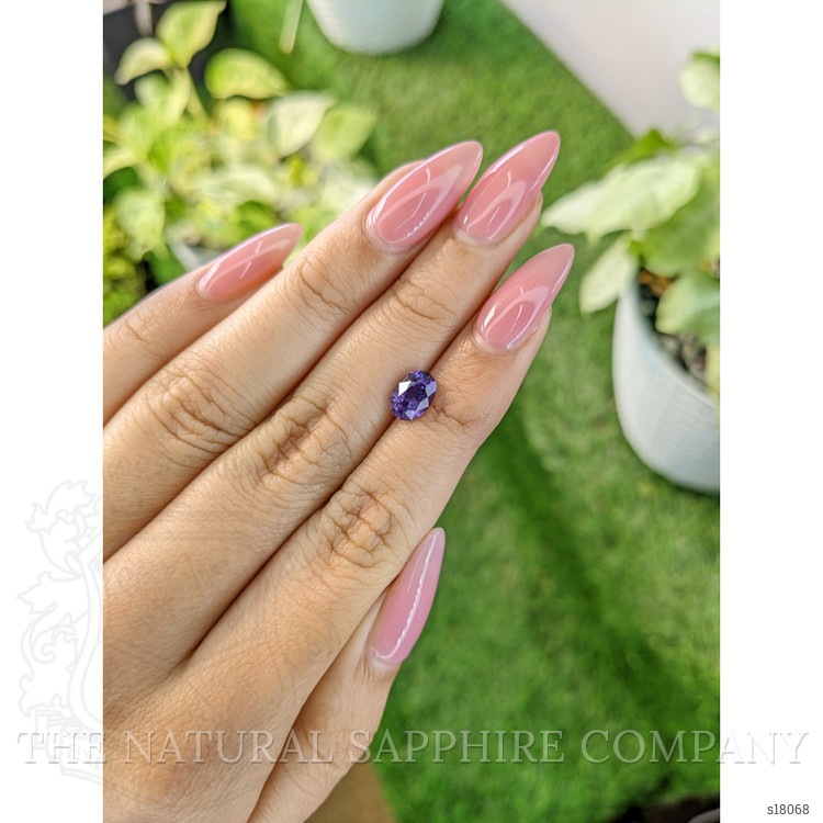 1.60 Ct. Purple Sapphire from Ceylon (Sri Lanka)