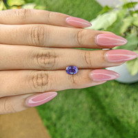 1.60 Ct. Purple Sapphire from Ceylon (Sri Lanka) Life Style