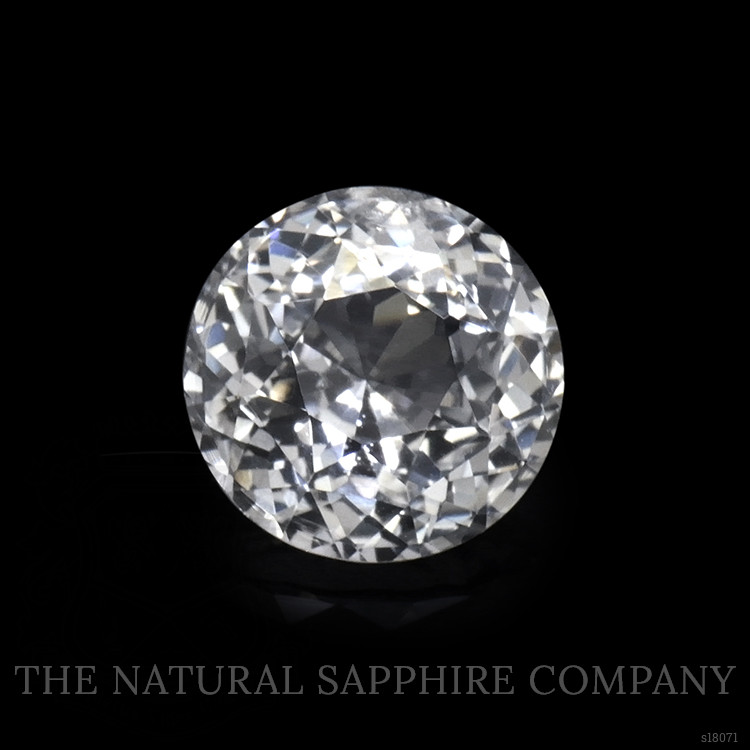 2.08 Ct. White Sapphire from Ceylon (Sri Lanka)