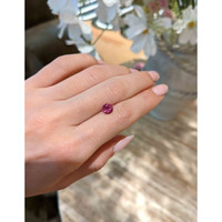 1.14 Ct. Padparadscha Sapphire from Madagascar Life Style