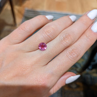 1.46 Ct. Padparadscha Sapphire from Ceylon (Sri Lanka) Life Style