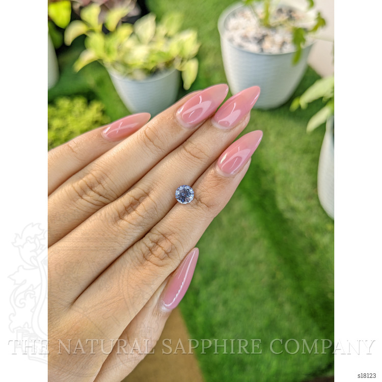 1.22 Ct. Blue Sapphire from Ceylon (Sri Lanka)