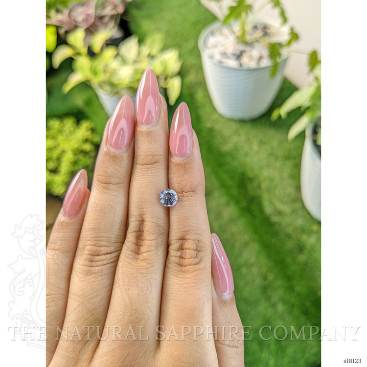 1.22 Ct. Blue Sapphire from Ceylon (Sri Lanka)