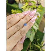 0.87 Ct. Blue Sapphire from Ceylon (Sri Lanka) Life Style