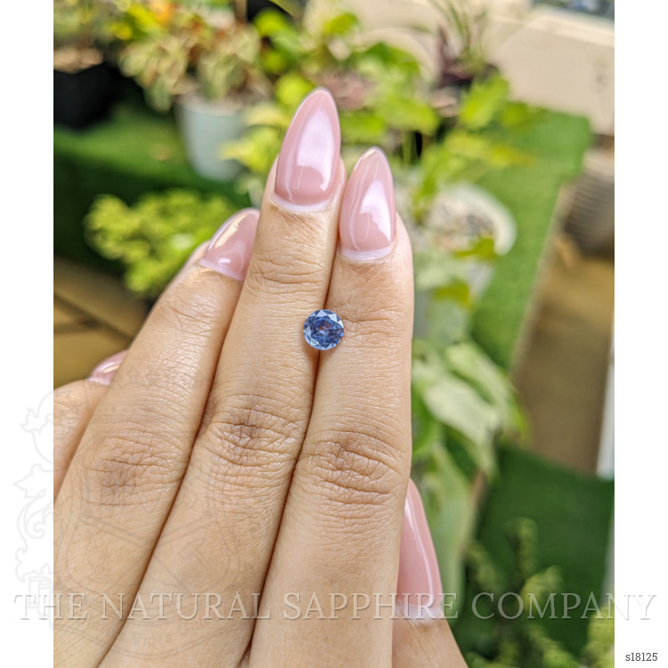 0.98 Ct. Blue Sapphire from Ceylon (Sri Lanka)