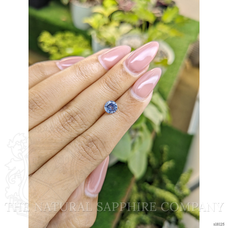 0.98 Ct. Blue Sapphire from Ceylon (Sri Lanka)